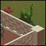 Thin Brick Fence