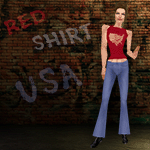 Red USA Shirt