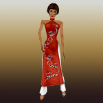 Ao Dai Red