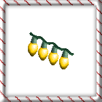 Yellow Christmas Bulbs