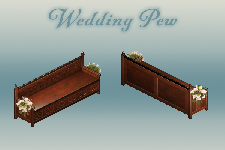 Wedding Pew