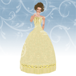 Yellow Delight Ballgown